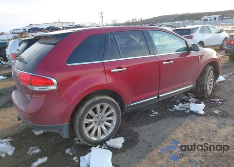 2013 Lincoln Mkx from USA, damaged, VIN 2LMDJ8JK8DBL45715